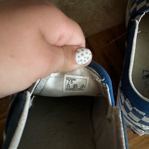 blue vans - Picture 2 of 2